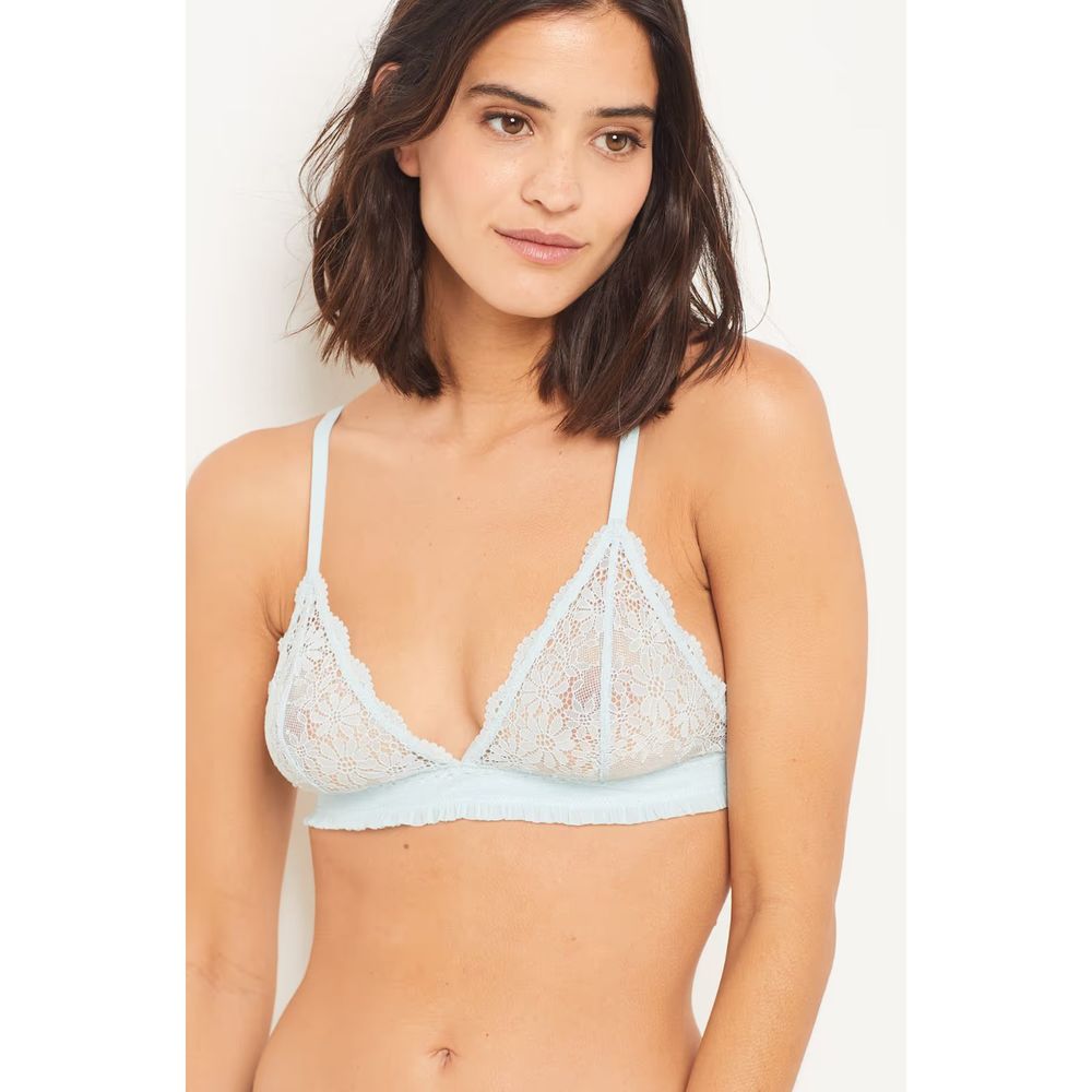 NWT Etam Paris designer RHYTHM Bra N.8 - The triangle without underwire Size 32B